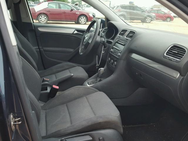 WVWDB7AJ9CW259261 - 2012 VOLKSWAGEN GOLF 蓝色 照片 5