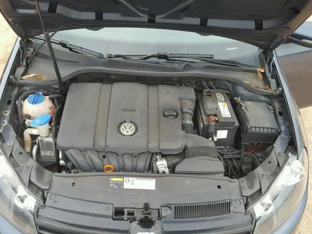 WVWDB7AJ9CW259261 - 2012 VOLKSWAGEN GOLF 蓝色 照片 7