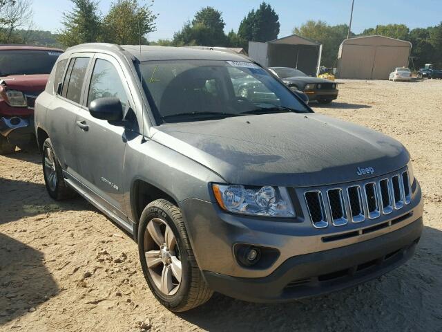 1C4NJCEBXCD640390 - 2012 JEEP COMPASS LA GRAY photo 1