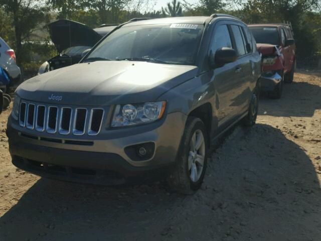 1C4NJCEBXCD640390 - 2012 JEEP COMPASS LA GRAY photo 2