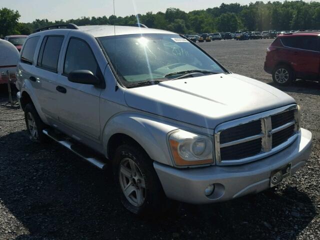 1D4HB48N54F169571 - 2004 DODGE DURANGO SL SILVER photo 1