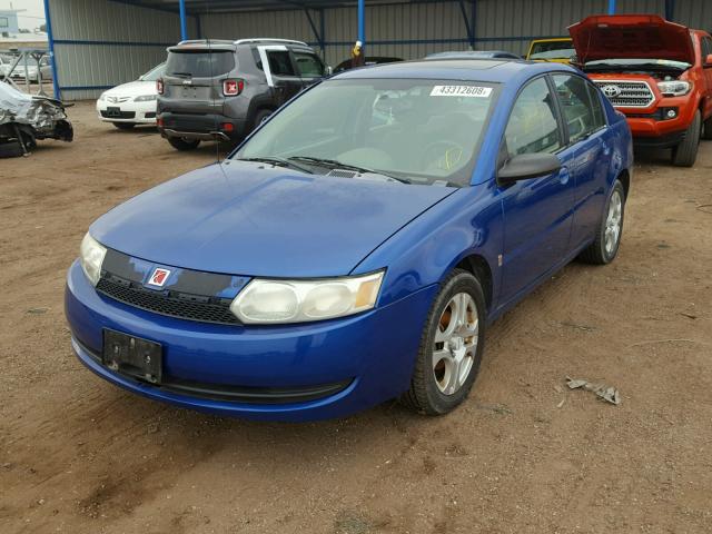 1G8AZ52F34Z223573 - 2004 SATURN ION LEVEL BLUE photo 2