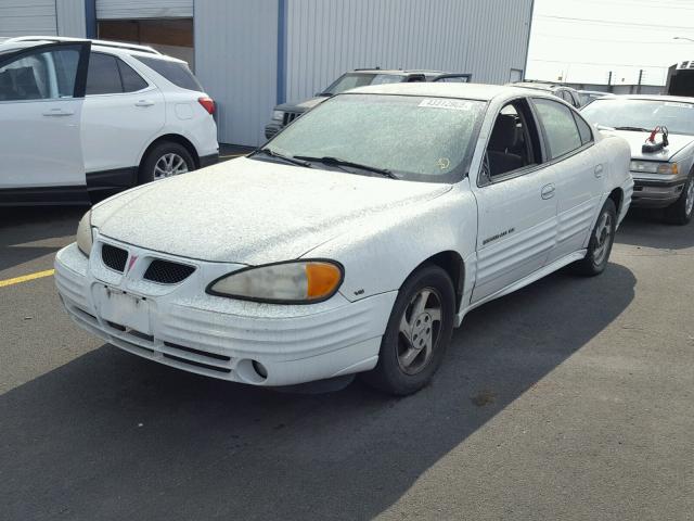1G2NF52E7YM877135 - 2000 PONTIAC GRAND AM S WHITE photo 2
