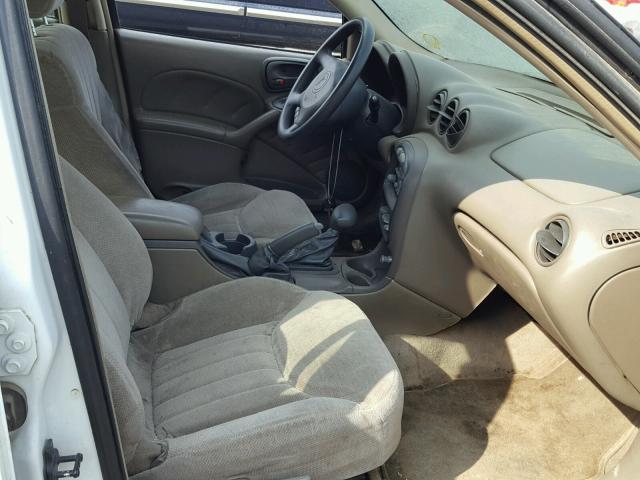 1G2NF52E7YM877135 - 2000 PONTIAC GRAND AM S WHITE photo 5