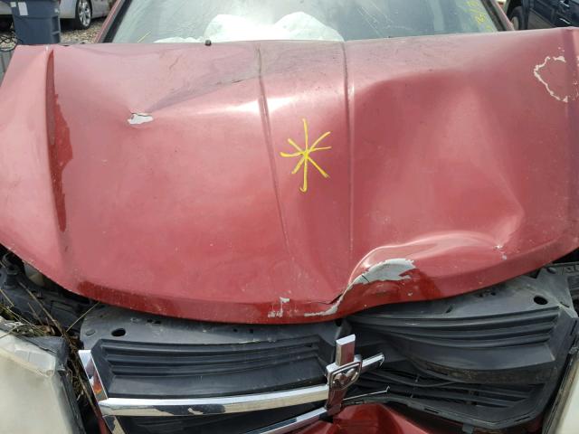 1B3LC56K58N245189 - 2008 DODGE AVENGER SX RED photo 7