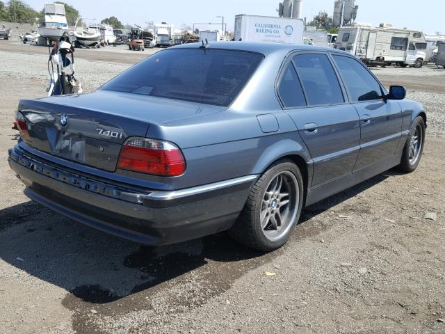 WBAGG8339XDN73879 - 1999 BMW 740 I AUTO GRAY photo 4