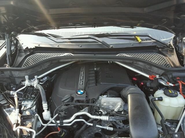 5UXKR0C34H0X79319 - 2017 BMW X5 XDRIVE3 BLACK photo 7