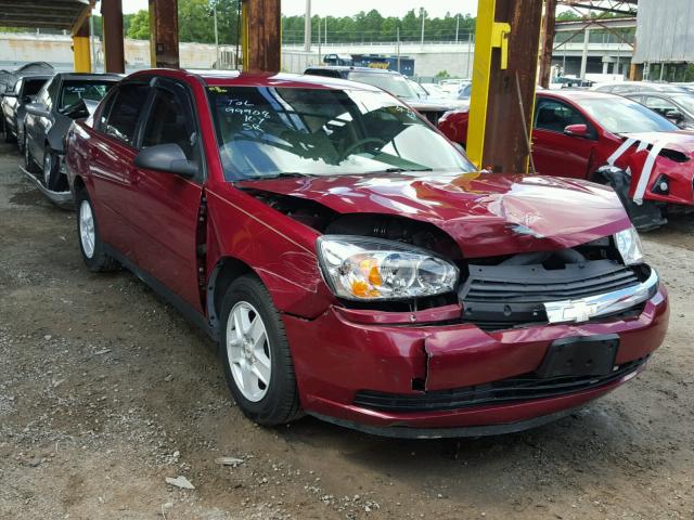 1G1ZT54894F103571 - 2004 CHEVROLET MALIBU LS Қызыл фото 1