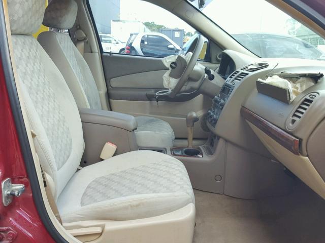 1G1ZT54894F103571 - 2004 CHEVROLET MALIBU LS Қызыл фото 5