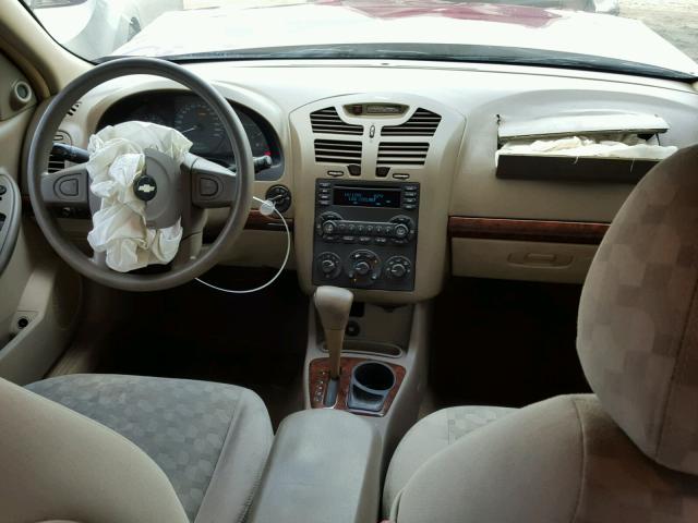 1G1ZT54894F103571 - 2004 CHEVROLET MALIBU LS Қызыл фото 9