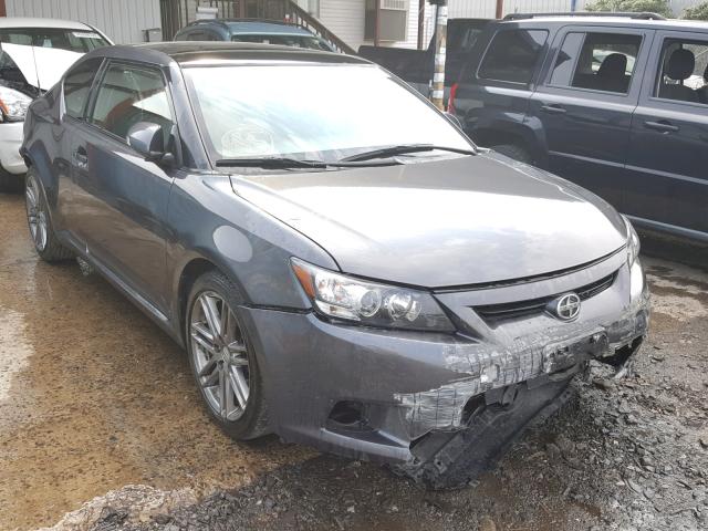 JTKJF5C75B3017511 - 2011 TOYOTA SCION TC GRAY photo 1