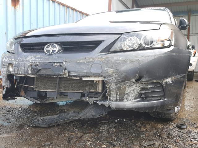 JTKJF5C75B3017511 - 2011 TOYOTA SCION TC ნაცრისფერი ფოტო 9