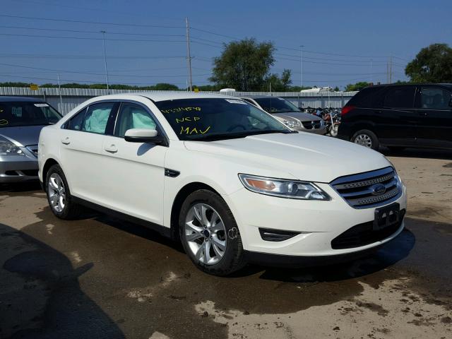 1FAHP2EW7AG151438 - 2010 FORD TAURUS SEL WHITE photo 1