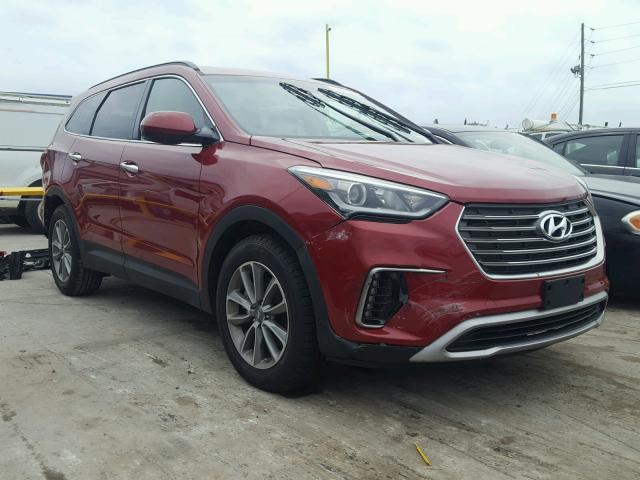 KM8SMDHF9JU264286 - 2018 HYUNDAI SANTA FE S RED photo 1