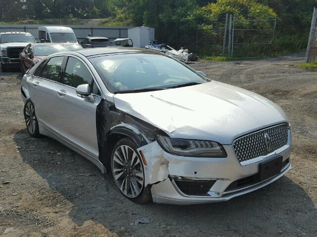 3LN6L5FC6HR644867 - 2017 LINCOLN MKZ RESERV SILVER photo 1