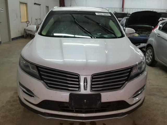 5LMCJ1A9XFUJ29323 - 2015 LINCOLN MKC WHITE photo 10