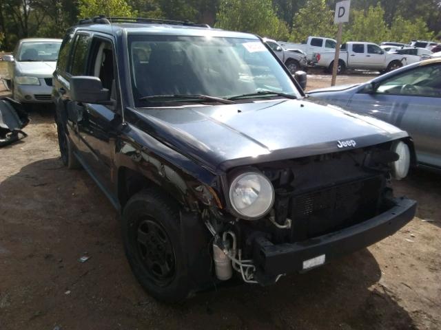 1J8FT28B19D196385 - 2009 JEEP PATRIOT BLACK photo 1