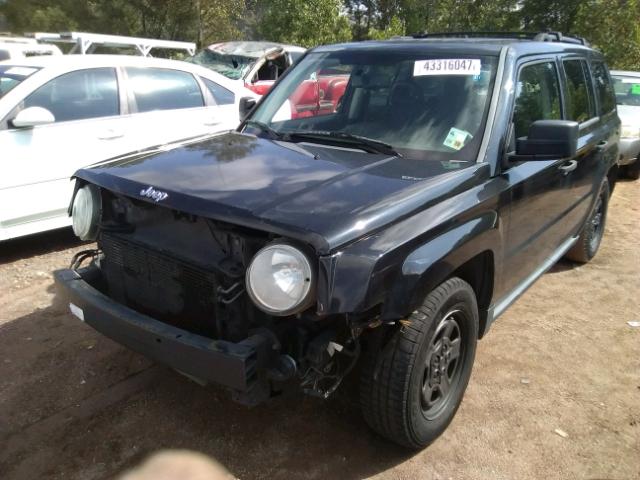 1J8FT28B19D196385 - 2009 JEEP PATRIOT BLACK photo 2