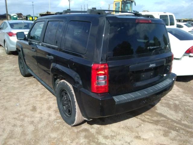 1J8FT28B19D196385 - 2009 JEEP PATRIOT BLACK photo 3