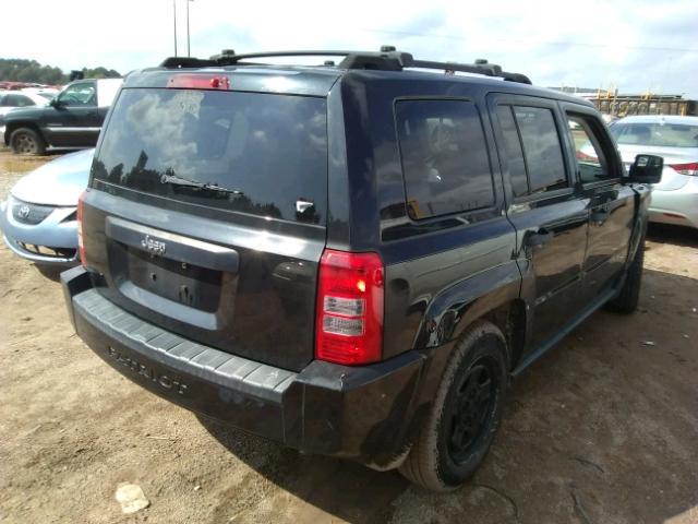 1J8FT28B19D196385 - 2009 JEEP PATRIOT BLACK photo 4