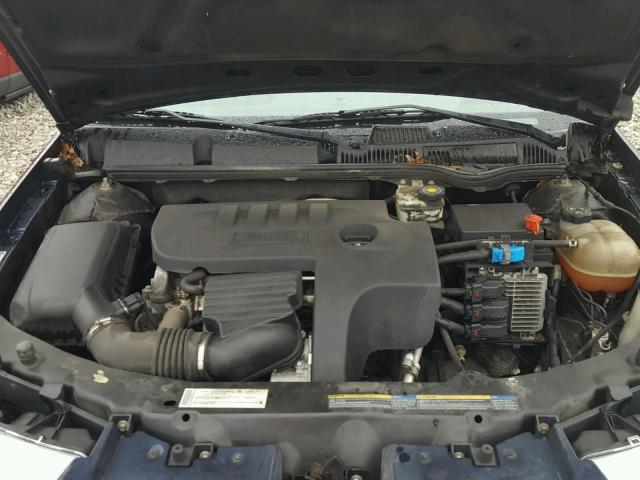 1G8AL55F17Z163567 - 2007 SATURN ION LEVEL BLUE photo 7