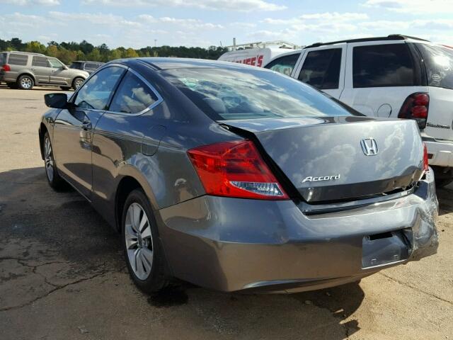 1HGCS1B31CA001498 - 2012 HONDA ACCORD LX GRAY photo 3