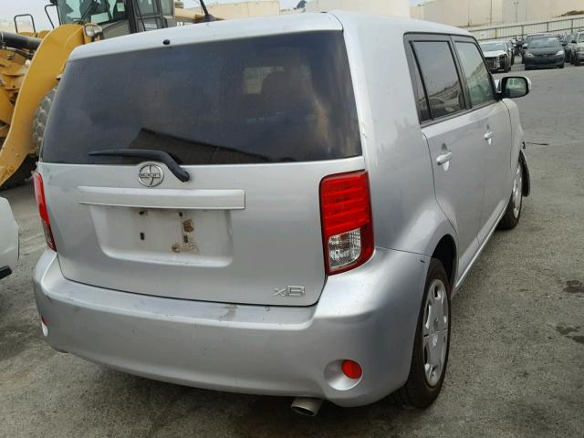 JTLZE4FE9B1128256 - 2011 TOYOTA SCION XB Grau Foto 4