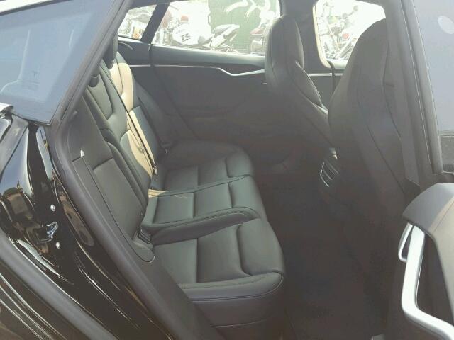 5YJSA1E27JF248223 - 2018 TESLA MODEL S BLACK photo 6
