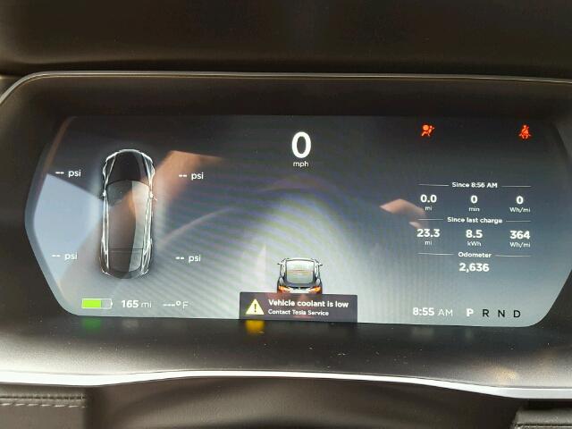 5YJSA1E27JF248223 - 2018 TESLA MODEL S BLACK photo 8