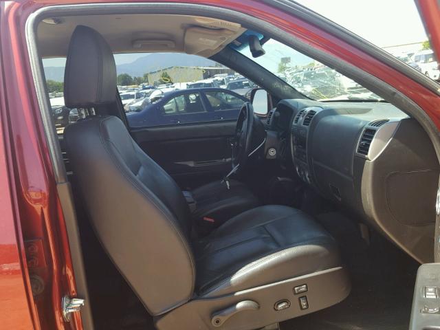 1GCHTDFP5B8115087 - 2011 CHEVROLET COLORADO L MAROON photo 5