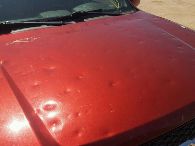 1GCHTDFP5B8115087 - 2011 CHEVROLET COLORADO L MAROON photo 9