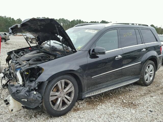 4JGBF7BE2BA635920 - 2011 MERCEDES-BENZ GL 450 4MA BLACK photo 2