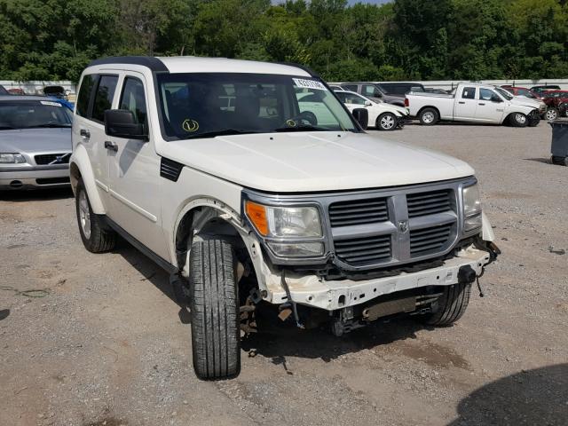 1D8GT58K48W109872 - 2008 DODGE NITRO SLT WHITE photo 1