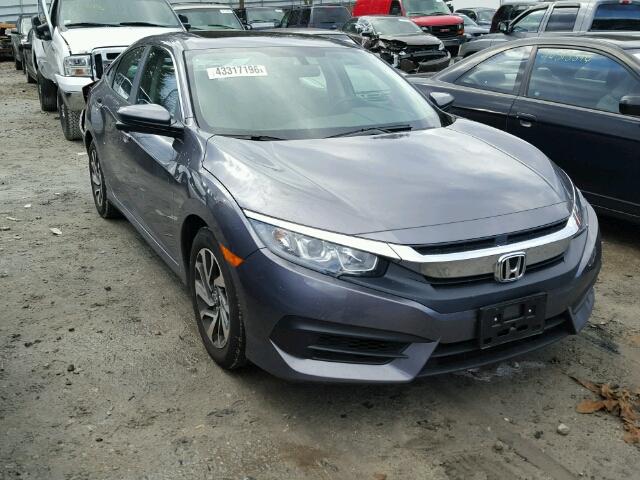 19XFC2F78GE204239 - 2016 HONDA CIVIC EX GRAY photo 1