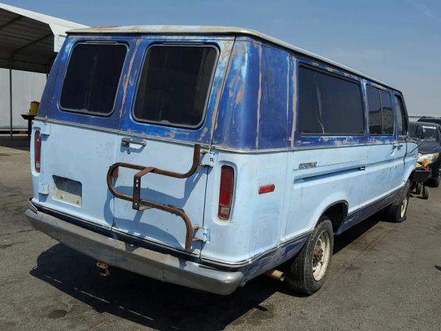 S21HHEC6912 - 1979 FORD CLUB WAGON BLUE photo 4