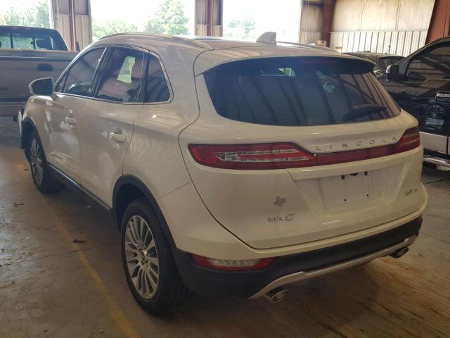 5LMCJ3D99JUL29528 - 2018 LINCOLN MKC RESERV WHITE photo 3