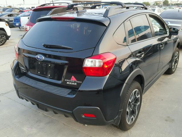 JF2GPANC4HH230318 - 2017 SUBARU CROSSTREK BLACK photo 4