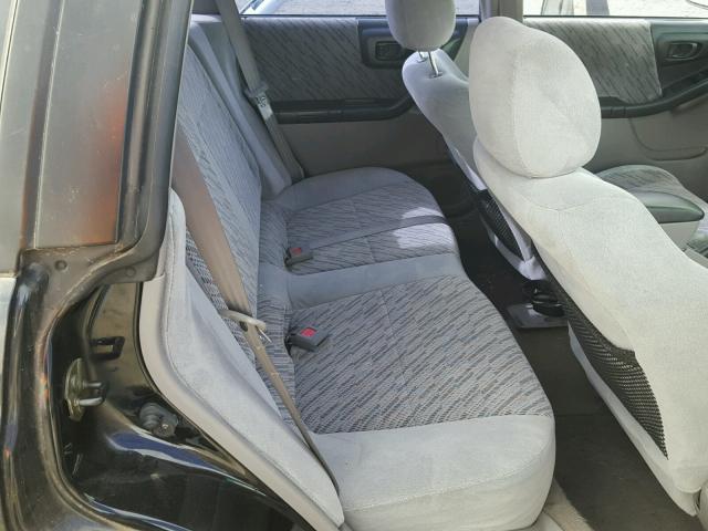 JF1SF6554XH737055 - 1999 SUBARU FORESTER S BLACK photo 6