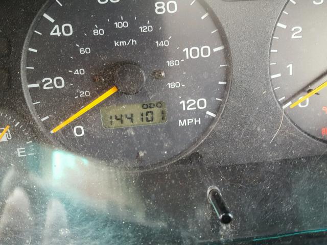 JF1SF6554XH737055 - 1999 SUBARU FORESTER S BLACK photo 8