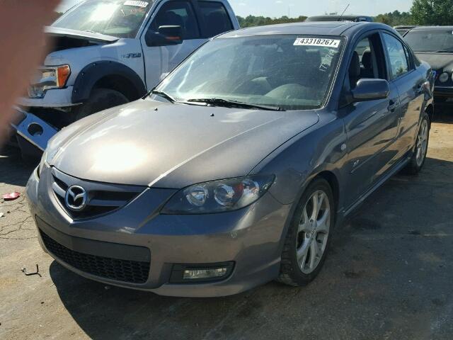 JM1BK323271734400 - 2007 MAZDA 3 S GRAY photo 2