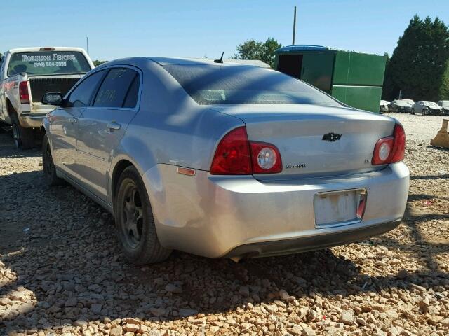 1G1ZG57B38F261681 - 2008 CHEVROLET MALIBU LS SILVER photo 3