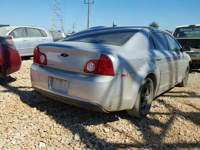 1G1ZG57B38F261681 - 2008 CHEVROLET MALIBU LS SILVER photo 4