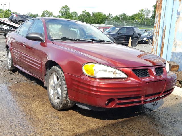 1G2NF52F12C305080 - 2002 PONTIAC GRAND AM S Tünd qırmızı foto 1
