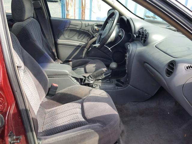 1G2NF52F12C305080 - 2002 PONTIAC GRAND AM S Tünd qırmızı foto 5