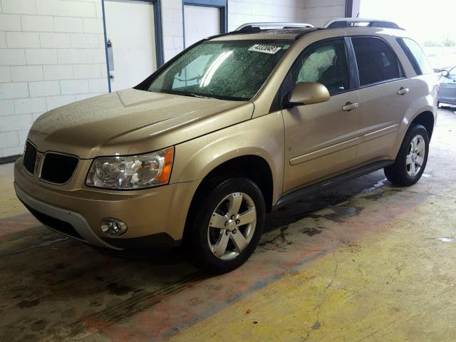 2CKDL63F476003313 - 2007 PONTIAC TORRENT GOLD photo 2