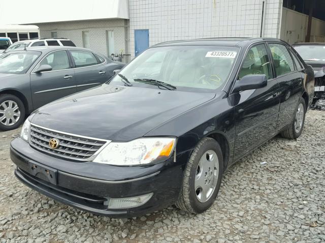 4T1BF28B23U332474 - 2003 TOYOTA AVALON BLACK photo 2