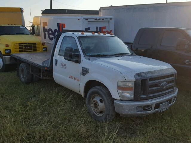 1FDWF36R89EA56960 - 2009 FORD F350 SUPER WHITE photo 1