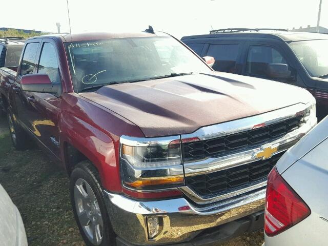 3GCPCREC3HG244634 - 2017 CHEVROLET SILVERADO RED photo 1