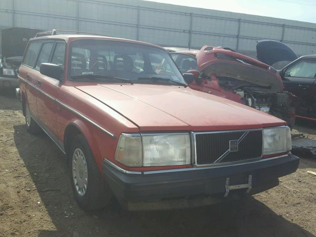 YV1AW8809P1950636 - 1993 VOLVO 240 RED photo 1