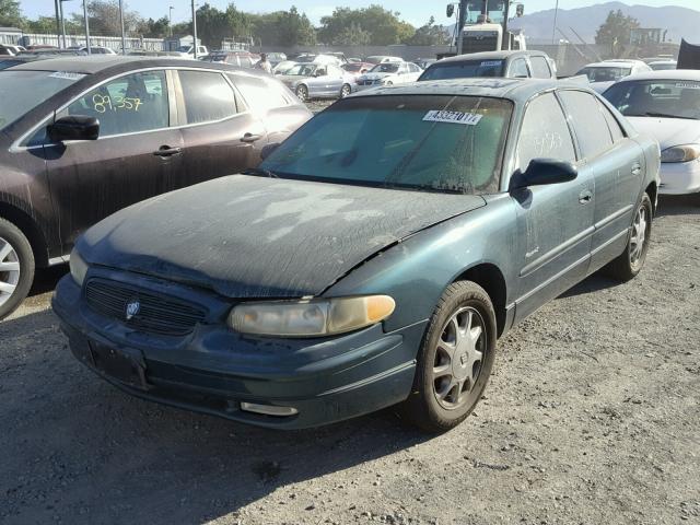 2G4WB52K0X1516496 - 1999 BUICK REGAL GREEN photo 2